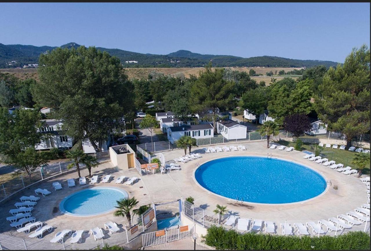 Camping Domaine Des Iscles Ла Рок д'Онтерон Екстериор снимка